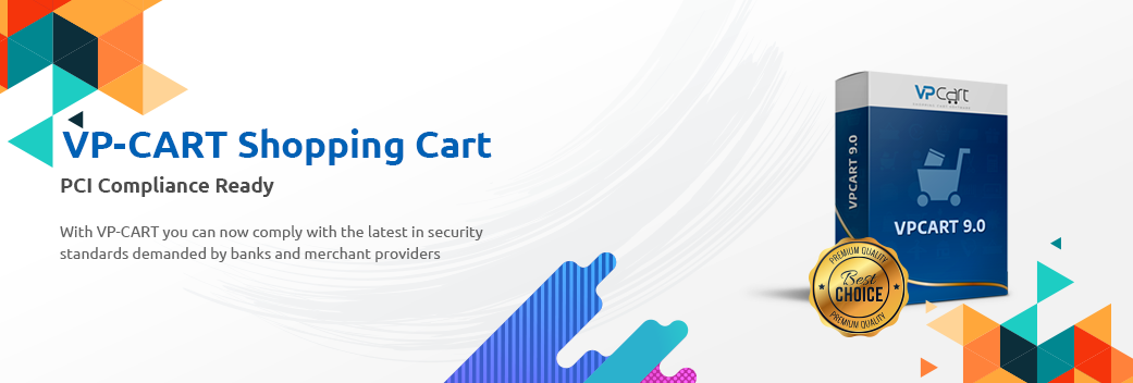 VPCART is now PCI Compliant for extra security