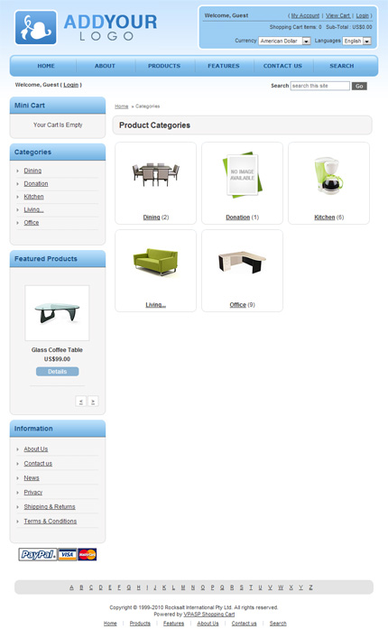 124 - VP-ASP Furniture Template