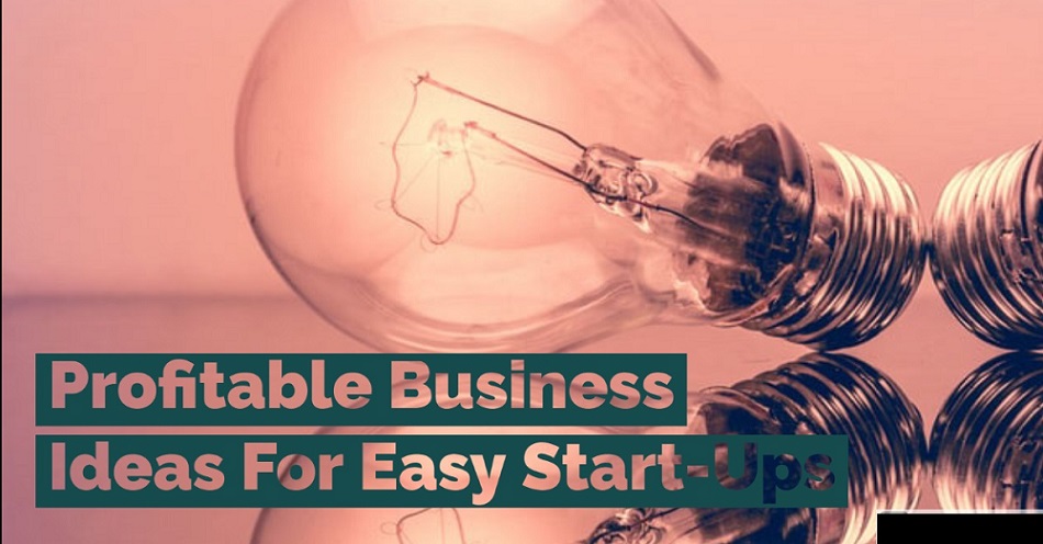 Profitable Business Ideas For Easy Start Ups